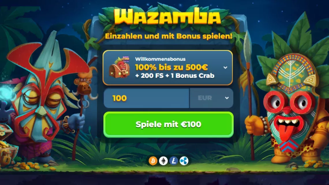 Wazamba καζίνο