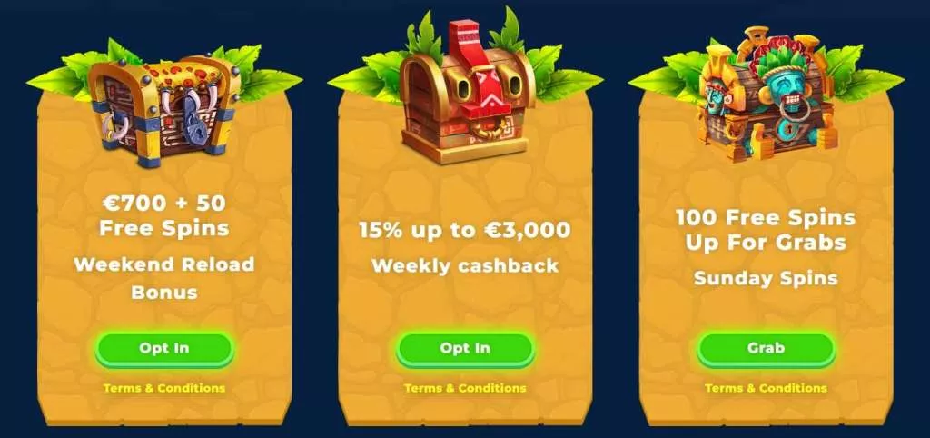 Wazamba bonus