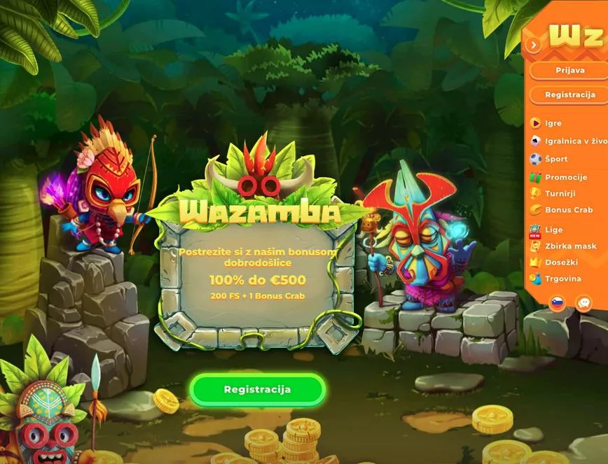 Wazamba igre