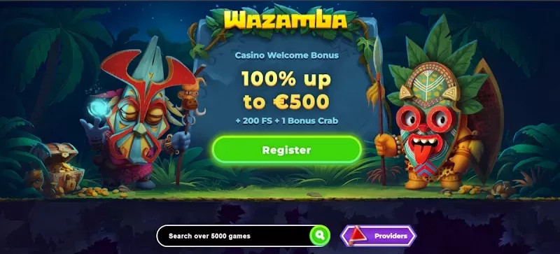 Wazamba bonusy