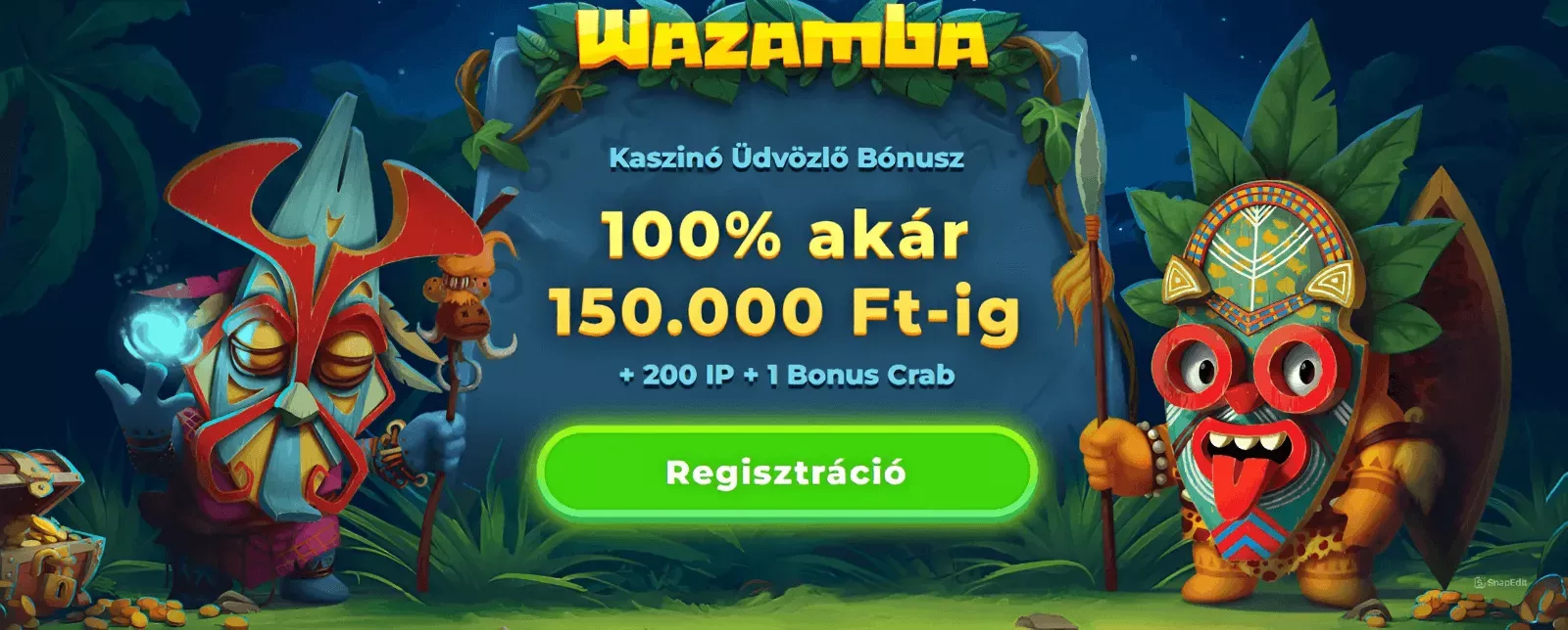 Wazamba bónuszok